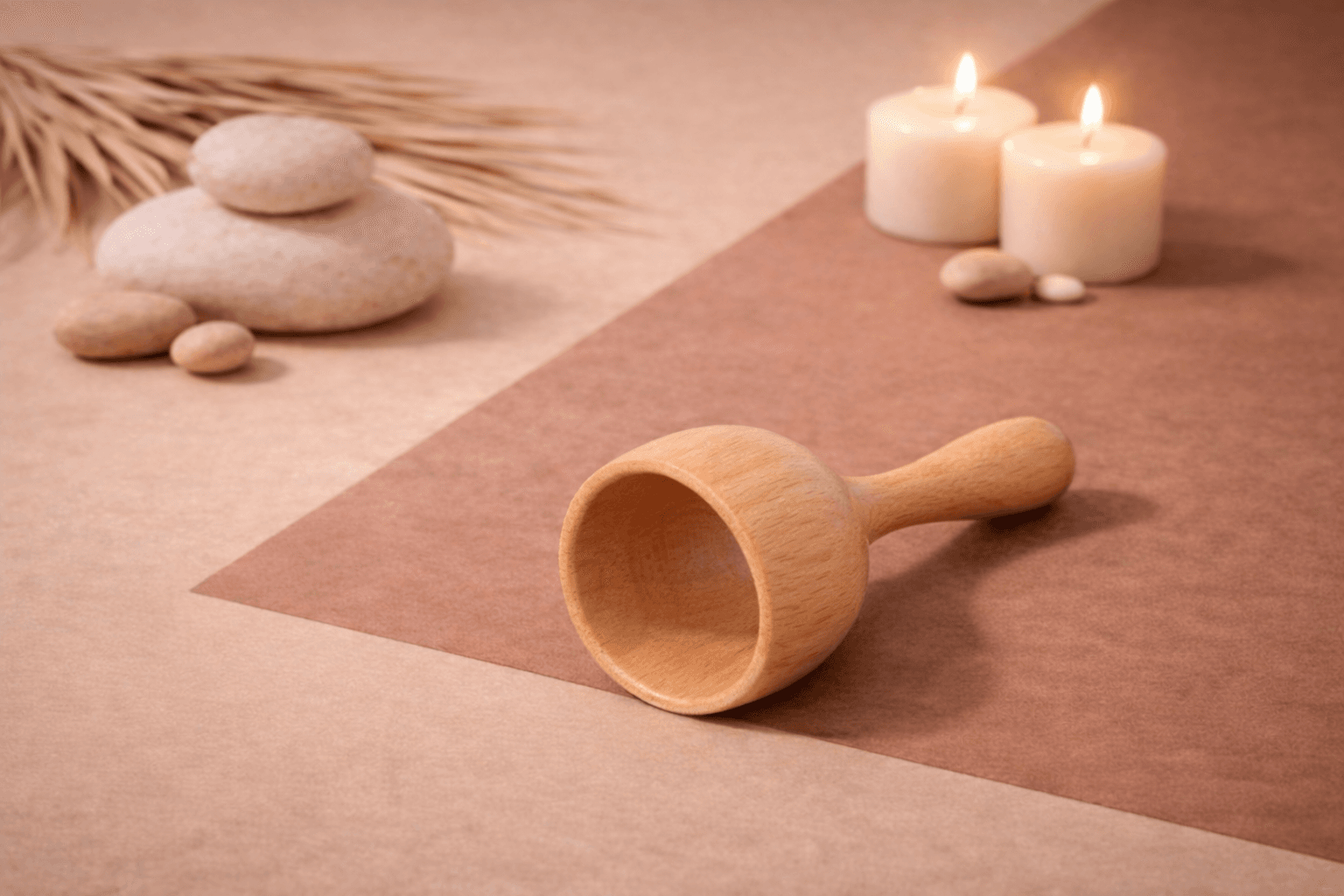 Ventouse en bois madérothérapie - décoller adhérences Marseille